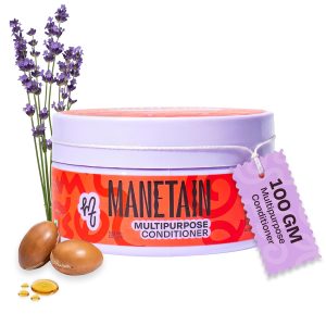 MANETAIN Multipurpose Conditioner 100gm for Curly & Wavy Hair | Hydrating Protein–Moisture Balanced Formula for Frizz Control & Softness | CG-Friendly, Silicone-Free | Suitable for Women & Men