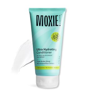 Moxie Beauty Ultra Hydrating Conditioner - Intense Nourishment with Triple Butter Blend | Repairs, Restores & Redeems Hair | Tackles Frizzy & Dry hair | For Wavy & Curly Hair | Sulphate, Paraben & Silicone Free | 175 ml