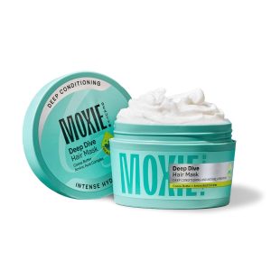 Moxie Beauty Deep Dive Hair Mask | Deep Conditioner Hair Mask for Dry, Damaged & Frizzy Hair | Shea Butter, Cocoa Butter & Keratin Treatment | Smooth, Silky & Shiny Finish | Sulphate & Paraben Free Hydrating | 200ml