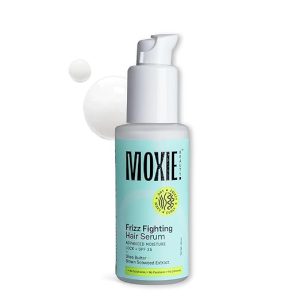 Moxie Beauty Frizz Fighting Hair Serum for Women & Men | Hair Heat Protection Serum with SPF 35
